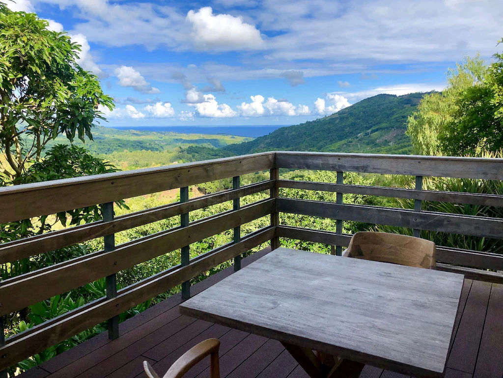 Deluxe Chalet Balcony view