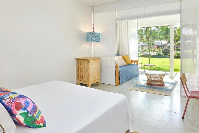 Deluxe Room bed view