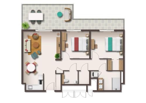 Family Rooms Map