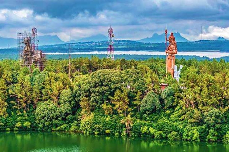 Ganga Talao Sacred Crater Lake Mauritius View2