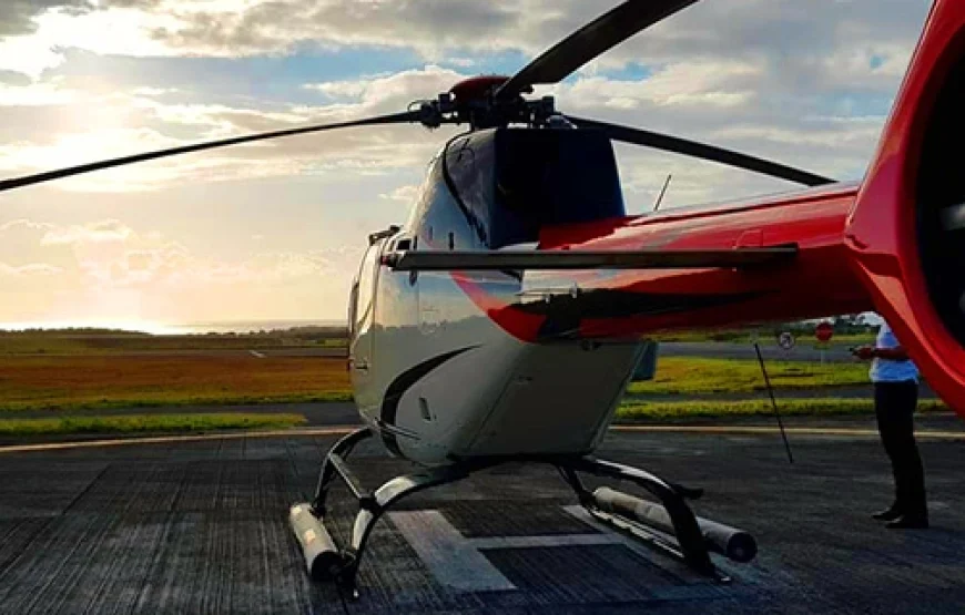 Airport Helicopter Sightseeing Tour Mauritius