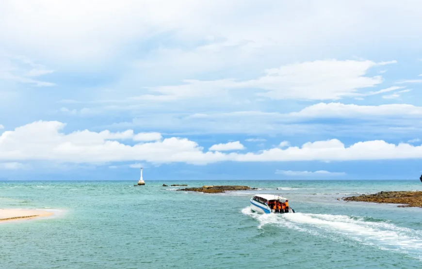 Speeds Boat Trip Mauritius Ile aux Cerfs Island