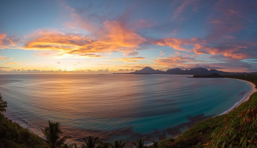 Mauritius sunrise and sunset times