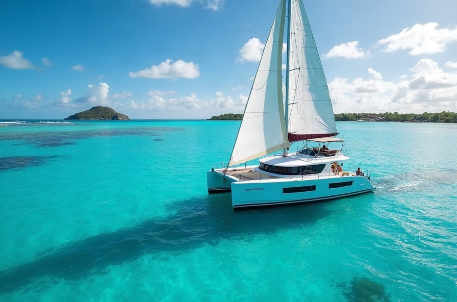Private Catamaran Cruise to Île aux Cerfs